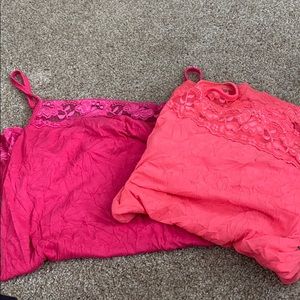 Two new Maurice’s crinkle camis